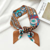 Retro Long Tie Bag Handle Ribbon Scarf
