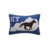 Kentucky Horse Hook Pillow