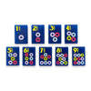 Navy Signature Engraved Tile Set by Amahj Line