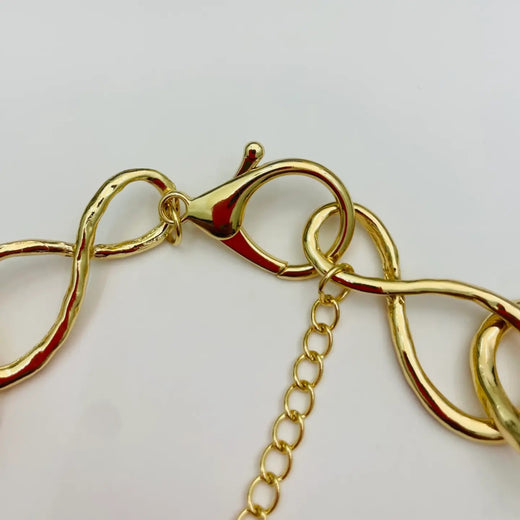 Hammered Link Chain