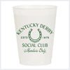 Derby Party Frosted Cups, 6 pack