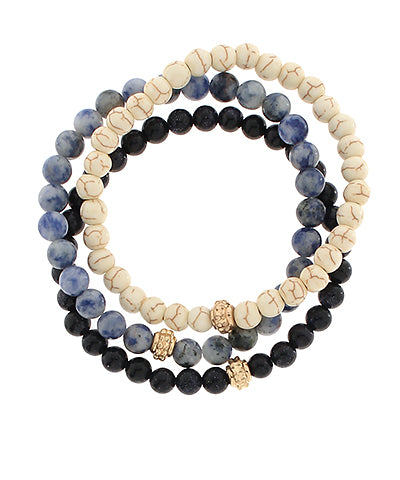 Stone Stretch Bracelet