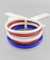 USA Tube Jelly Bangle Set Bracelet