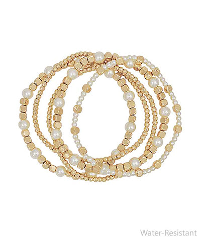 5 Row Square & Mixed Bracelet