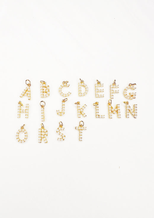 Initial Charm - Pearl