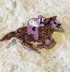 Horse Racing Lapel Pin