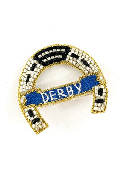 Derby Horseshoe Lapel Pins