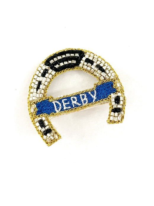 Derby Horseshoe Lapel Pins