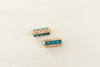 Gold Star Enamel Slider Charm