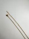 PILL Chain Necklace- 16K Plated Non Tarnish