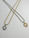 PILL Chain Necklace- 16K Plated Non Tarnish