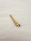 Long Spiral Shell Charm
