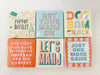 Mahjong Cocktail Napkins- Dot Bam Crack