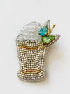 Mint Julep Lapel Pin