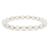 Pearl and Bead Stretch Bracelet