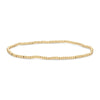 2mm Gold Bead Stretch Bracelet