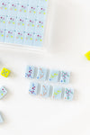 East Meets West Mahjong Tile Set - Sky