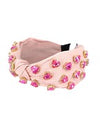 Studded Heart & Crystal Headband