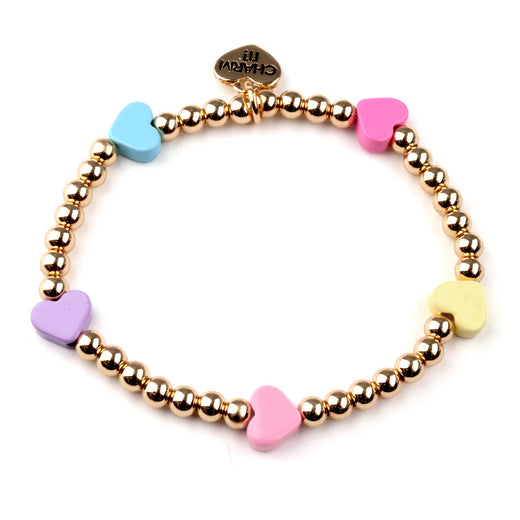Charm It! 4mm Stretch Bead Bracelet