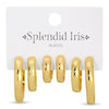 Gold Hoop Set of Three