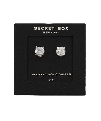CZ Circle Studs