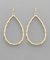Bamboo Teardrop Earrings