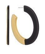 45mm Acrylic & Metal Hoops