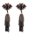 Bat & Fringe Earrings