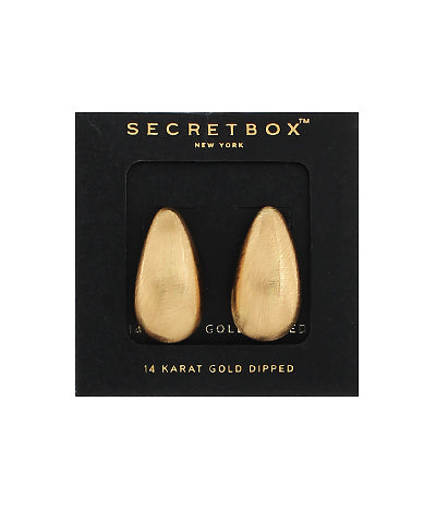 14K GD Teardrop Earrings