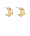 Puffy Teardrop Hoops