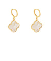 MOP Clover Dangling Hoops