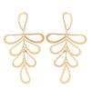 Filigree Leaf Earrings