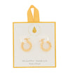 18K GF Hoops -Twist