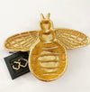 Gold Bee Dish
