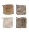 Cotton Crocheted Potholder/Trivet