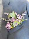 Derby Pocket Square - Grey