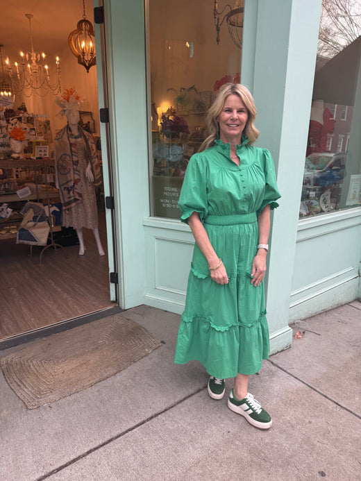 Perfect Green Maxi Dress