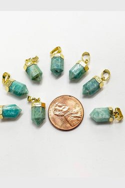 Charm Bar - Amazonite Spike