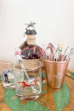 Derby Themed Cocktail Stick Stirrers