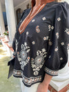 Holly Embroidered Shirt