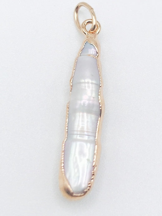 Pearl Long Drop Charm