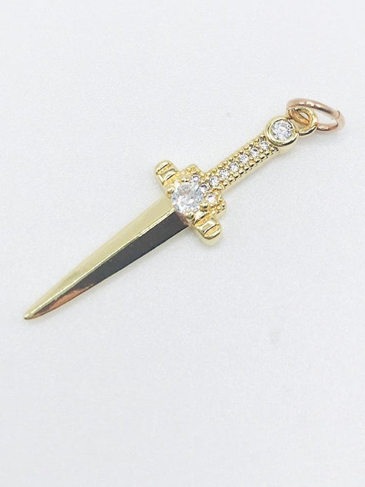 Pave Sword Charm