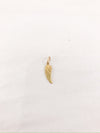 Angel Wing Charm in Shiny Gold
