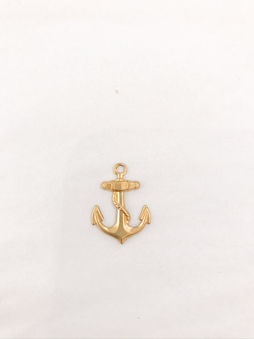 Gold Textured Anchor