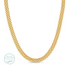 Wide Flat Collar Necklace