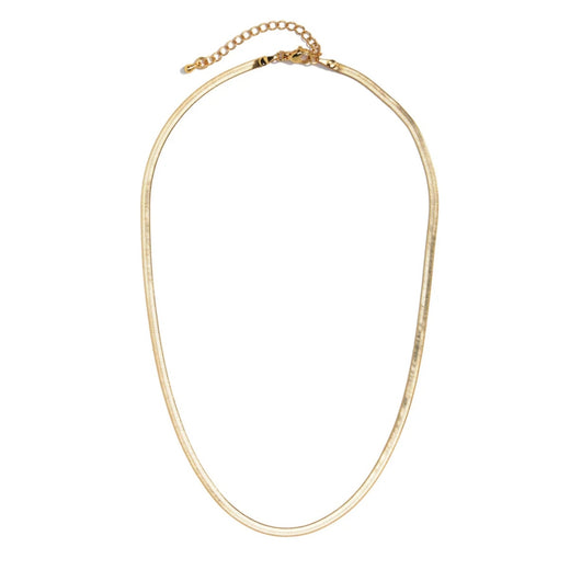 Herringbone chain necklace