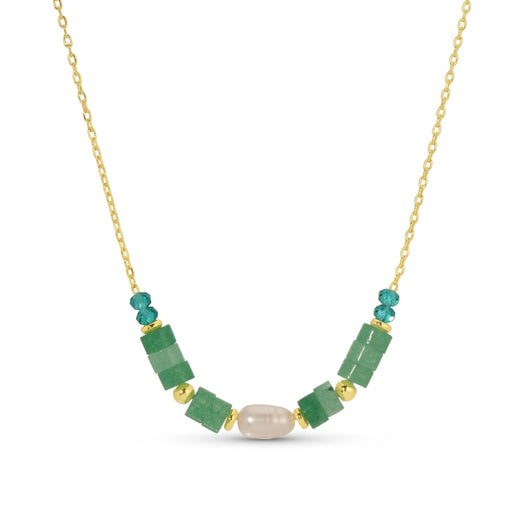 Beaded Pearl Necklace