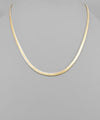 Brass Snake Chain Necklace