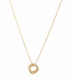 Interlocking Circles Pendant Necklace