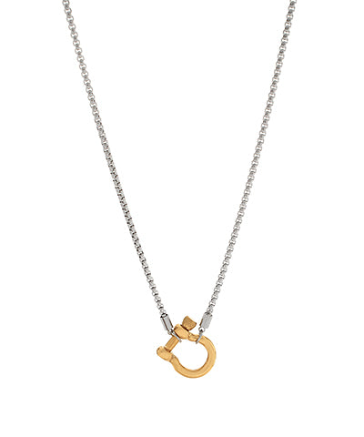 Stainless Steel Horse Bit Necklace